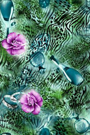 时尚面料华亿平台   数码印花  流行华亿平台印花华亿平台图片