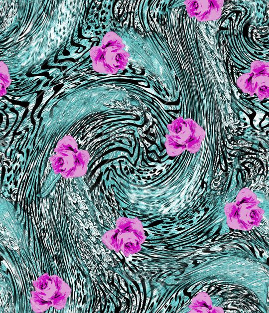 时尚面料华亿平台   数码印花  流行华亿平台印花华亿平台图片