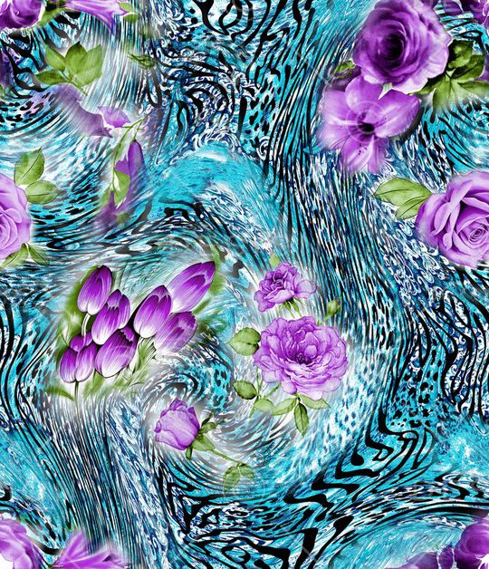 时尚面料华亿平台   数码印花  流行华亿平台印花华亿平台图片