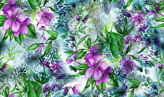 时尚面料华亿平台   数码印花  流行华亿平台印花华亿平台图片