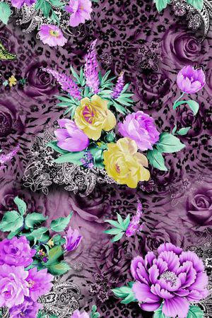 时尚面料华亿平台   数码印花  流行华亿平台印花华亿平台图片