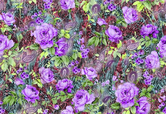 时尚面料华亿平台   数码印花  流行华亿平台印花华亿平台图片