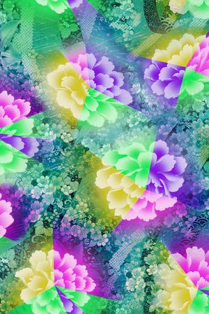 时尚面料华亿平台   数码印花  流行华亿平台印花华亿平台图片