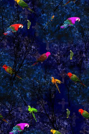 动物印花华亿平台图片