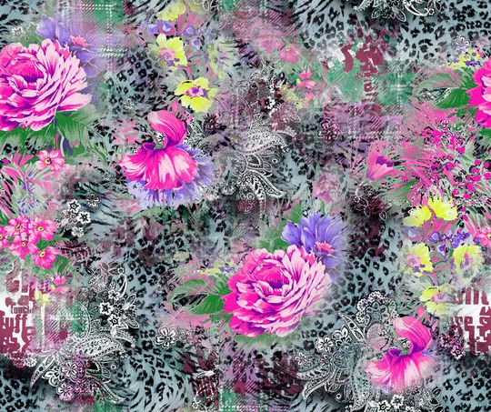 时尚面料华亿平台   数码印花  流行华亿平台印花华亿平台图片