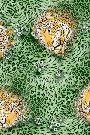 时尚面料华亿平台   数码印花  流行华亿平台印花华亿平台图片