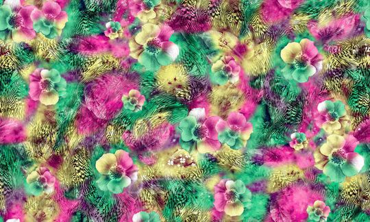 时尚面料华亿平台   数码印花  流行华亿平台印花华亿平台图片