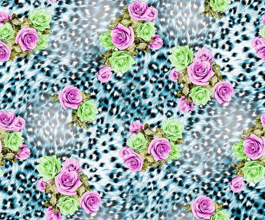 时尚面料华亿平台   数码印花  流行华亿平台印花华亿平台图片