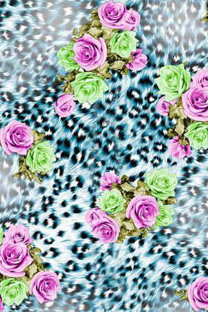 时尚面料华亿平台   数码印花  流行华亿平台印花华亿平台图片