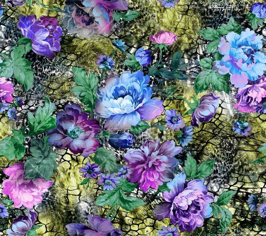 时尚面料华亿平台   数码印花  流行华亿平台印花华亿平台图片