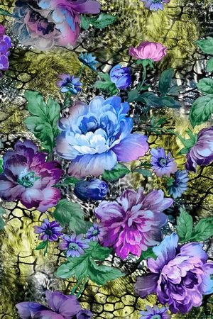 时尚面料华亿平台   数码印花  流行华亿平台印花华亿平台图片