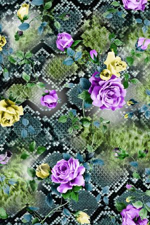 时尚面料华亿平台   数码印花  流行华亿平台印花华亿平台图片