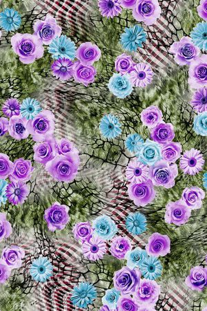 时尚面料华亿平台   数码印花  流行华亿平台印花华亿平台图片