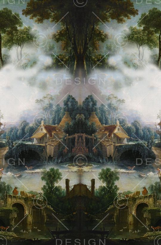 风景印花华亿平台图片