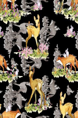 抽象印花华亿平台图片