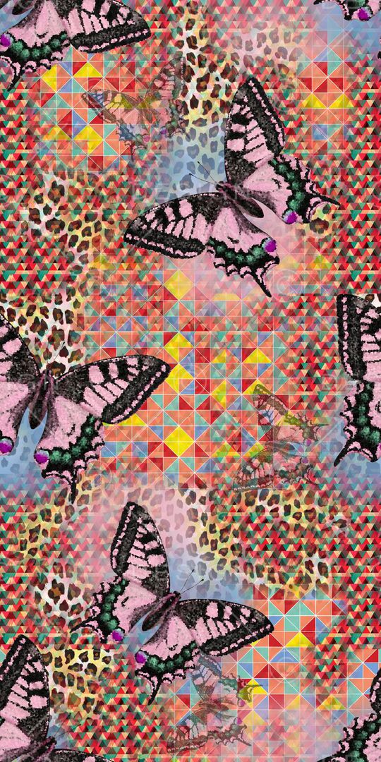 几何印花华亿平台图片