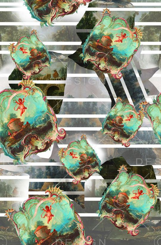 流行印花华亿平台图片