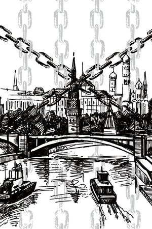 抽象印花华亿平台图片