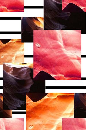 拼贴印花华亿平台图片