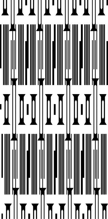 几何图案印花华亿平台图片