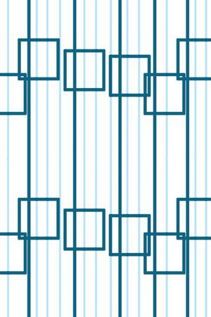 几何图案印花华亿平台图片