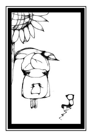 黑白印花华亿平台图片