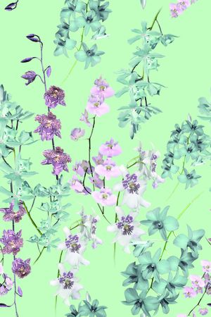 中国画味道印花华亿平台图片