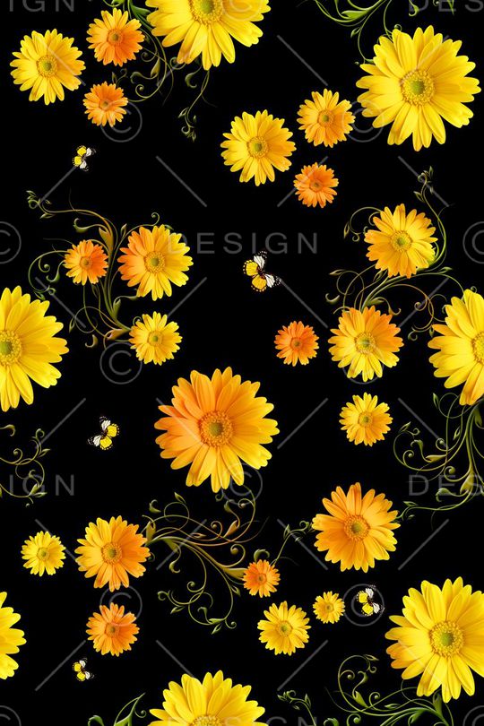 蝴蝶印花华亿平台图片