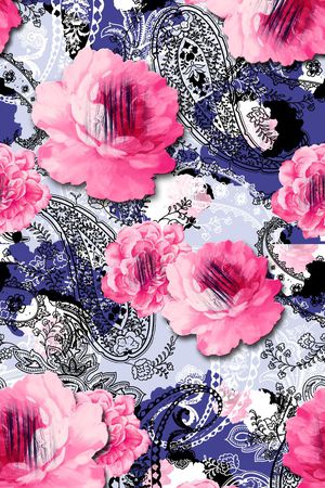 时尚印花华亿平台图片