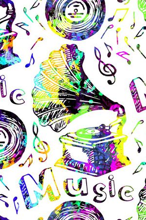 复古印花华亿平台图片