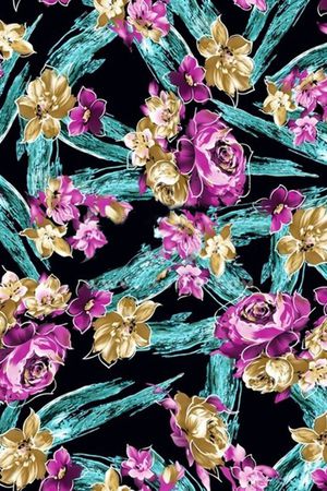 花朵印花华亿平台图片