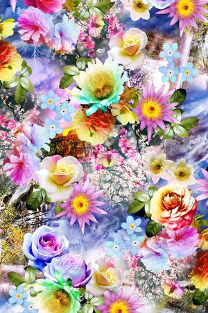 满版华亿平台印花华亿平台图片