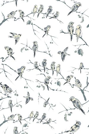 中国风印花华亿平台图片