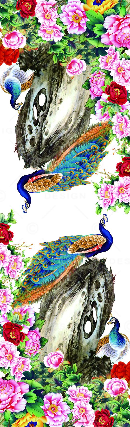 假山印花华亿平台图片