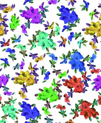 彩色印花华亿平台图片