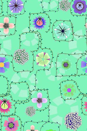 手绘印花华亿平台图片