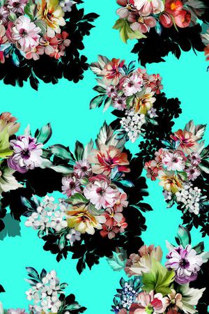 时尚简单大气印花华亿平台图片