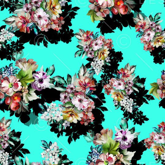 时尚简单大气印花华亿平台图片