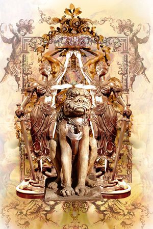 定位抽象印花华亿平台图片