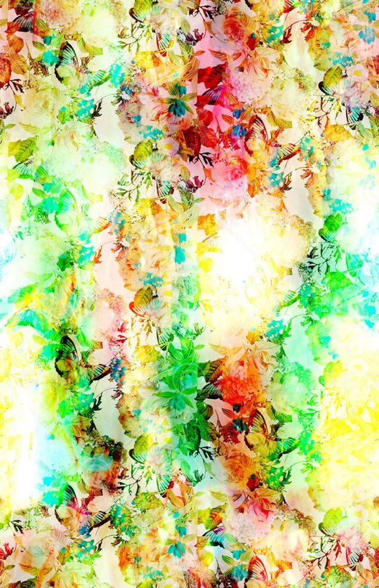 小清新印花华亿平台图片