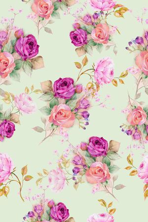 淡雅印花华亿平台图片