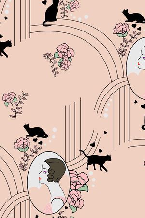 几何印花华亿平台图片