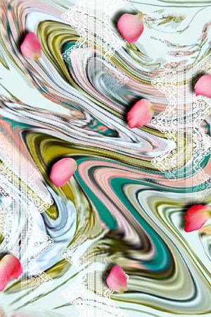 抽象印花华亿平台图片