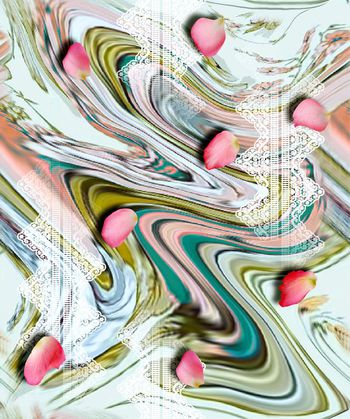 抽象印花华亿平台图片