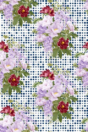 波点印花华亿平台图片