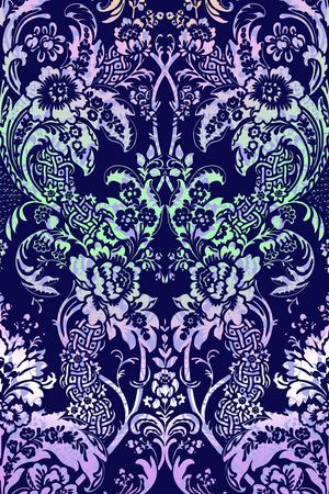 佩斯利印花华亿平台图片