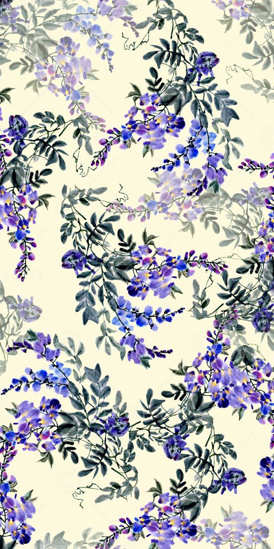 大气手绘印花华亿平台图片