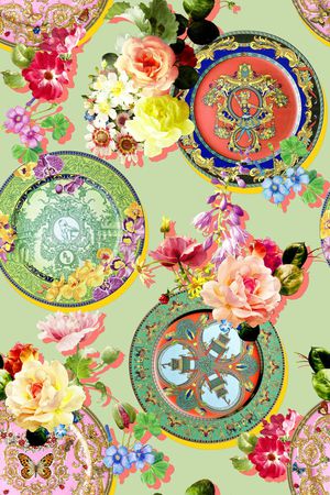 时尚印花华亿平台图片