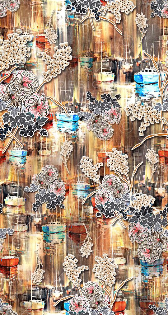 拉丝印花华亿平台图片