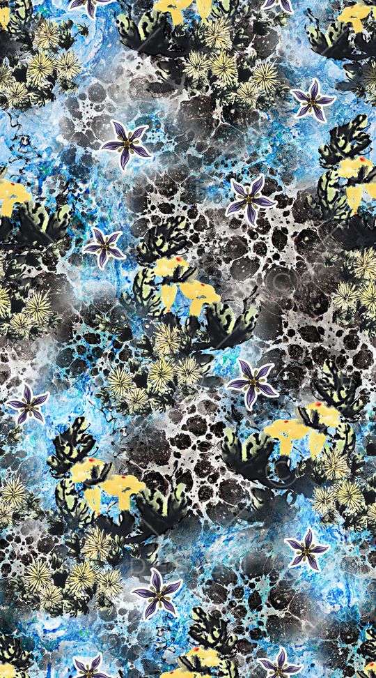 抽象印花华亿平台图片